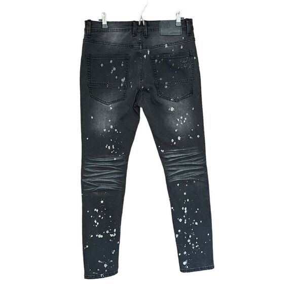 Switch Remarkable Black Jeans -nSlim Tapered Fit - Sz 32x30 -Excellent Condition - Picture 7 of 9
